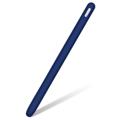 Antislip Apple Pencil (2nd Generation) Siliconen Hoesje - Donkerblauw