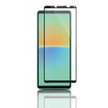 Sony Xperia 10 IV Panzer Premium Full-Fit Glazen Screenprotector - 9H - Zwart