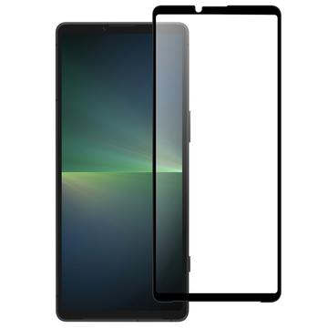 Sony Xperia 10 VI Full Cover Glazen Screenprotector - Zwarte Rand