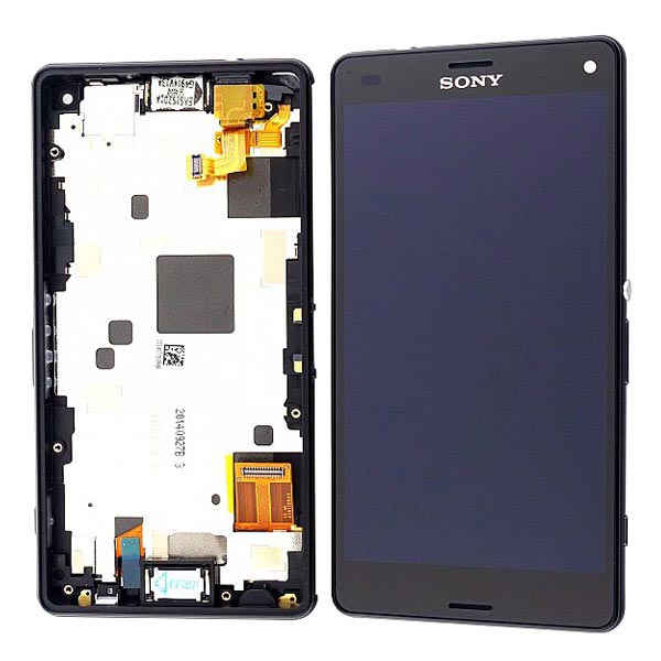 Onderdrukken Reciteren munt Sony Xperia Z3 Compacte voorkant en LCD-scherm