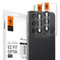 Samsung Galaxy S24+ Spigen Glas.tR Ez Fit Optik Pro Lens Glazen Protector - Zwart