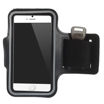 iPhone 6/6S Sport Gym Armband - Zwart