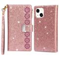 Starlight Series iPhone 14 Pro Portemonnee Hoesje - Rose Goud