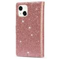 Starlight Series iPhone 14 Pro Portemonnee Hoesje - Rose Goud