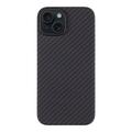 iPhone 15 Tactical MagForce Hoesje - Koolstofvezel / Zwart