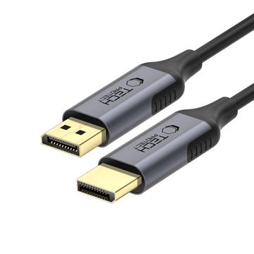 Tech-Protect UltraBoost DisplayPort naar DisplayPort 1.4 Kabel - 4K@60Hz, 200cm - Zwart