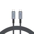 Tech-Protect UltraBoost Max USB 4.0 Type-C kabel - PD240W, 2m, 8K 40Gbps - Grijs