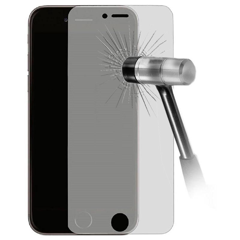 plotseling kanker overstroming iPhone 7 / iPhone 8 Glazen Screenprotector - Privacy