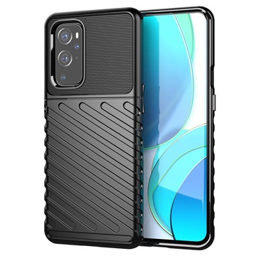 Thunder Series OnePlus 9 Pro TPU Hoesje - Zwart