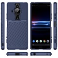 Thunder Series Sony Xperia Pro-I TPU Case - Blauw