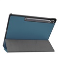 Tri-Fold Series Samsung Galaxy Tab S7+/S8+ Folio Case - Blauw