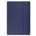 Tri-Fold Series Samsung Galaxy Tab S8+ Smart Folio Case - Donkerblauw