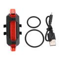 USB-oplaadbaar rood LED-licht voor elektrische scooter & fiets