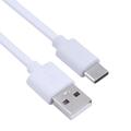 USB naar USB-C oplaadkabel voor iPhone 15 Pro/15 Pro Max/16 Pro/16 Pro Max - Wit