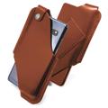 Universele Oxford Riemclip Case met Kaarthouder - 6.9"-7.2" - Zwart