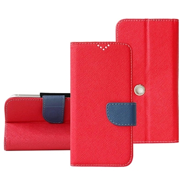 Puro 360 Rotary Universele Smartphone Wallet Case - XL - Zwart