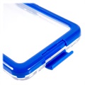 Universele Waterdicht Hoesje met Draagriem - 6.5" - Blauw