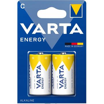 Varta Energy LR14/C batterij - 2 stuks.