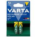 Varta Solar Oplaadbare AA Batterijen 800mAh - 2 stuks.