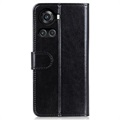 OnePlus Ace/10R Wallet Case met Magnetische Sluiting - Zwart