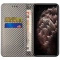 Samsung Galaxy S22 5G Wallet Case - Carbon Fiber - Zwart