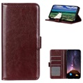 Samsung Galaxy S22+ 5G Wallet Case met Magnetische Sluiting - Bruin