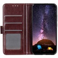 Samsung Galaxy S22+ 5G Wallet Case met Magnetische Sluiting - Bruin