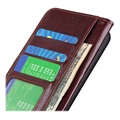 Samsung Galaxy S22+ 5G Wallet Case met Magnetische Sluiting - Bruin