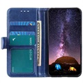 iPhone 13 Pro Max Wallet Case met standaardfunctie - Blauw