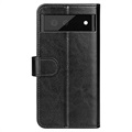 Google Pixel 7 Pro Wallet Case met Magnetische Sluiting - Zwart