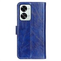 OnePlus Nord 2T Wallet Case met Magnetische Sluiting - Blauw