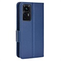 Xiaomi 12/12X Wallet Case met Magnetische Sluiting - Blauw