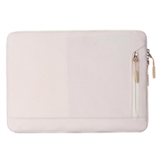 Waterbestendige Elegante Oxford Laptophoes w. Zijvak - 13.3" - Beige