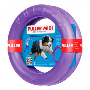 Waudog Puller Midi Oefenspeelgoed voor honden - 19.5cm - 2 stuks.