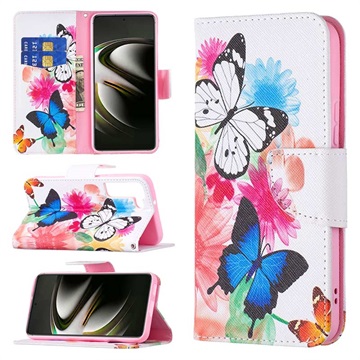 Wonder Series Samsung Galaxy S22 5G Wallet Case - Vlinders