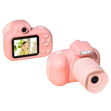 X18 Mini digitale camera voor kinderen - HD Video-opname, 32GB - Roze