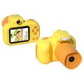 X18 Mini digitale camera voor kinderen - HD Video-opname, 32GB - Geel