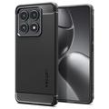 Xiaomi 14T Pro Spigen Rugged Armor TPU Hoesje - Zwart