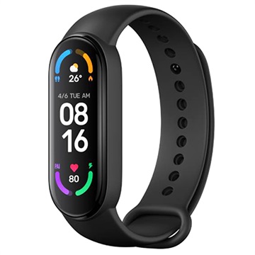 Xiaomi Mi Smart Band 6 waterdichte activiteitentracker - zwart