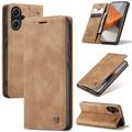 Xiaomi Redmi Note 13 Pro+ Caseme 013 Series Portemonnee Hoesje - Bruin