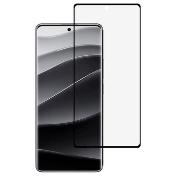 Xiaomi Redmi Note 14 Pro+ Full Cover Glazen Screenprotector - Zwarte Rand