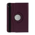 iPad Air 11 (2024) 360 Rotary Folio Hoesje - Donkerpaars