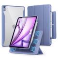 iPad Air 13 (2024) ESR Rebound Hybrid Tri-Fold Folio Case - Lavendel