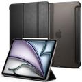 iPad Air 13 (2024) Smart Fold Folio Case van Spigen - Zwart