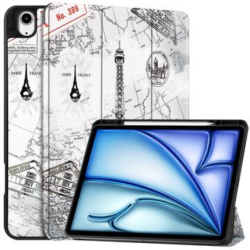 iPad Air 13 (2025) Tri-Fold Series Slimme Folio-hoes - Eiffeltoren