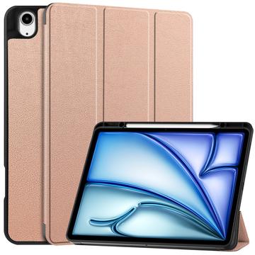 iPad Air 13 (2025) Tri-Fold Series Slimme Folio-hoes - Rose Gold