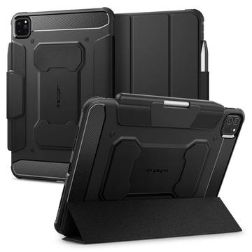 iPad Pro 11 (2024) Spigen Rugged Armor Pro Folio Case - Zwart