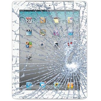 iPad 2 Displayglas & Touchscreen Reparatie - Wit