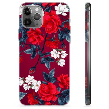 iPhone 11 Pro Max TPU-hoesje - Vintage bloemen