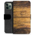 iPhone 11 Pro Premium Wallet Case - Hout